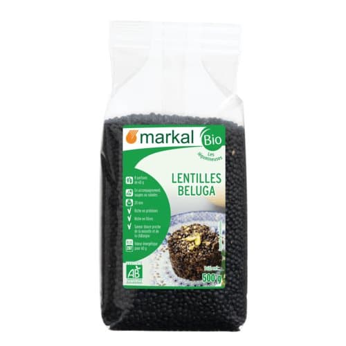 Schwarze Belugalinsen, Markal, 500 g*