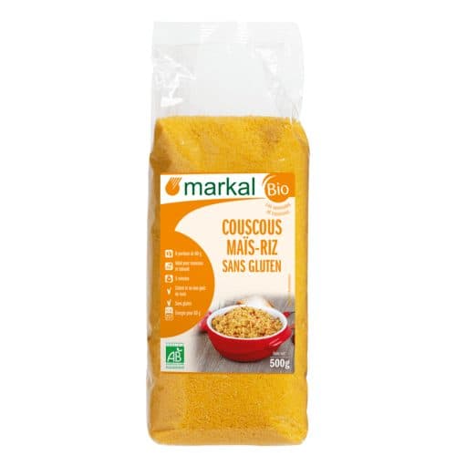 Glutenfreier Mais-Reis-Couscous, Markal, 500 g*