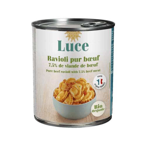 Ravioli 75% Rindfleisch, Luce, 800 g