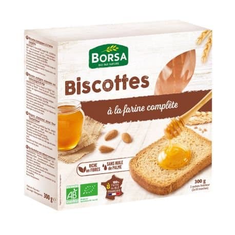 Vollkornknäckebrot, Borsa, 300 g*