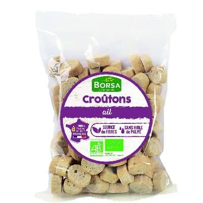 Vollkornknoblauchcroutons, Borsa, 75 g*