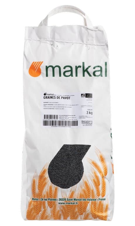 Graines de pavot, Markal, 3 kg*
