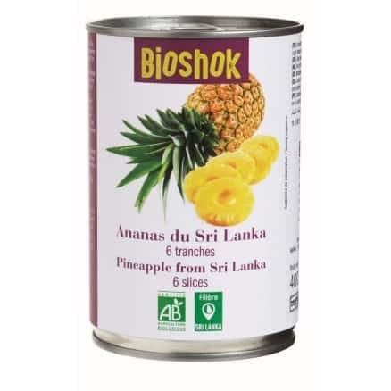 Ananas du Sri Lanka traditionnel, Bioshok, 400 g*