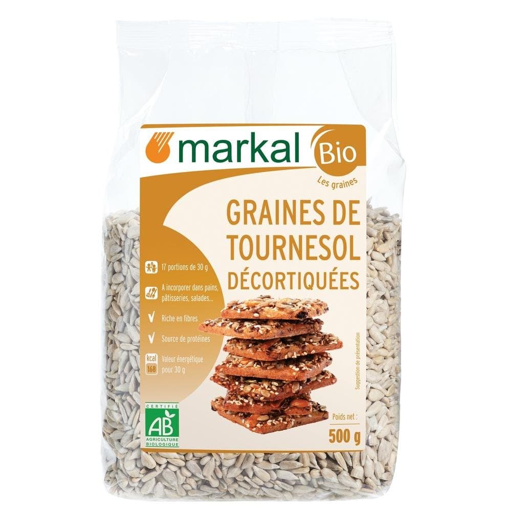 Geschälte Sonnenblumenkerne, Markal, 500 g*