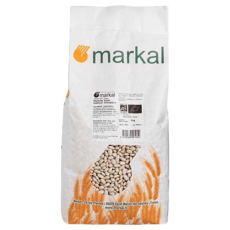 Mittlere Weisse Bohnen, Markal, 5 kg*