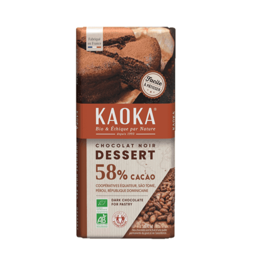 Pâtissier-Dunkelschokolade, Kaoka, 200 g