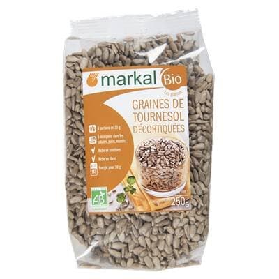 Graines de tournesol décortiquées, Markal, 250 g*