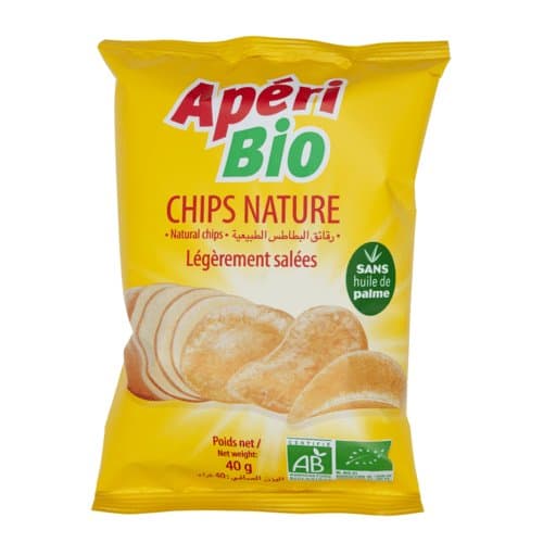 Chips nature, Apéri Bio, 40 g*
