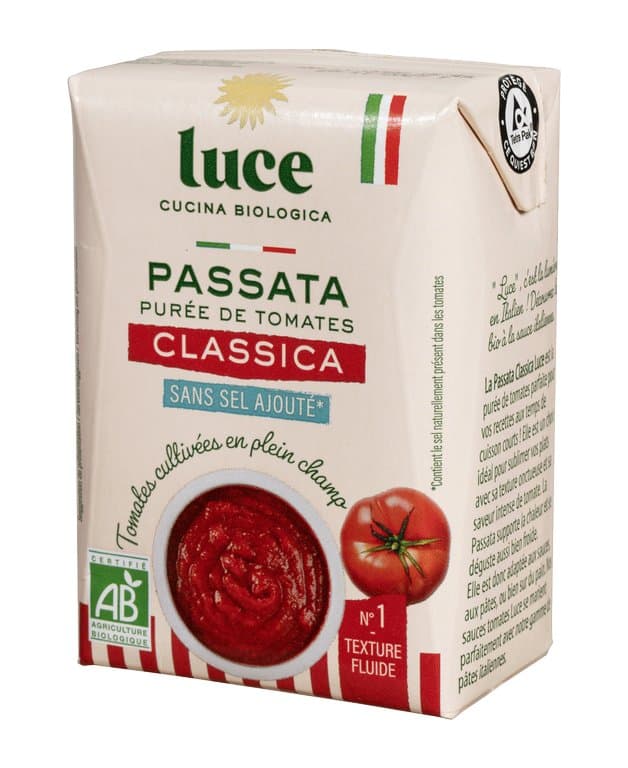 Passata natur Tetrapack, Luce, 600 g*