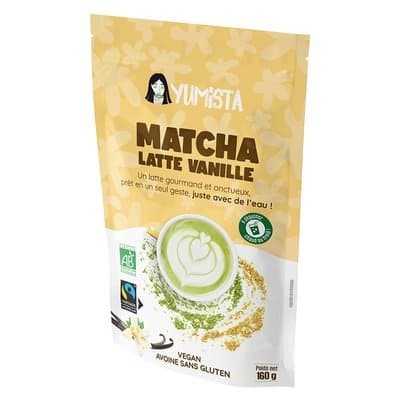 Matcha latte vanille, Yumista, 160 g*