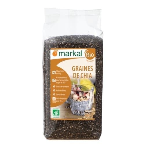Schwarze Chiasamen, Markal, 500 g*