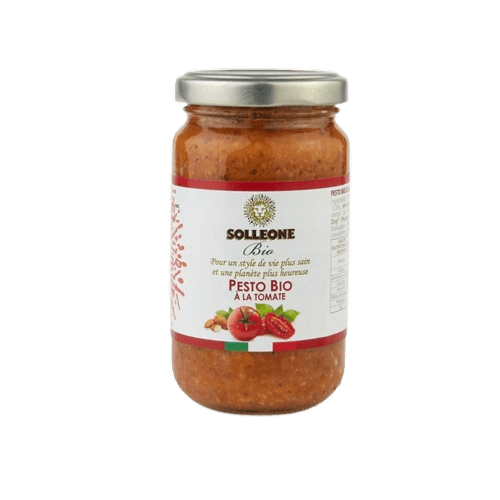 Pesto À La Tomate, Solleone BIO, 140 g*