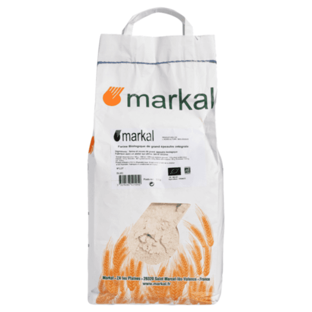 Vollkorn-Dinkelmehl, Markal, 5 kg