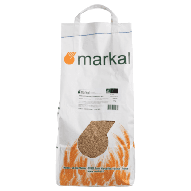 Vollständige Blonde Sesamsamen, Markal, 3 kg*