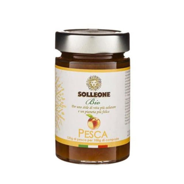Pâte À Tartiner De Pêches, Solleone BIO, 220 g*
