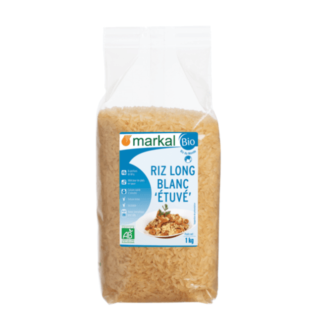Gedämpfter Weisser Langkornreis, Markal, 1 kg*