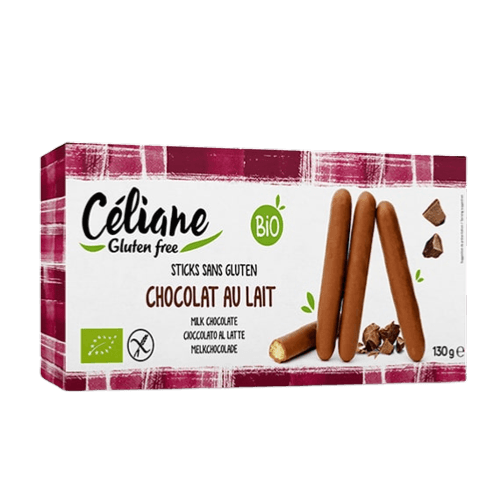 Sticks Chocolat Au Lait, Céliane Glutenfree, 130 g*