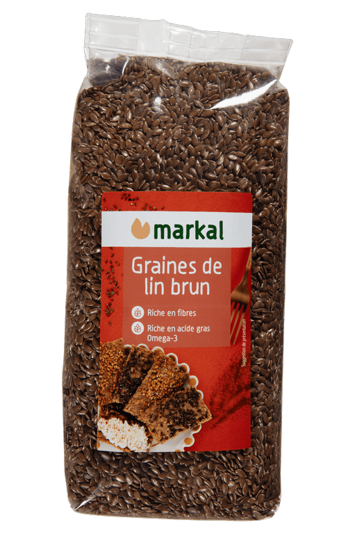Brauner Leinsamen, Markal, 500 g*