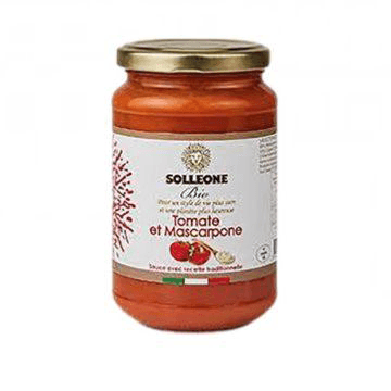 Tomaten-Mascarpone-Sauce, Solleone BIO, 340 g*
