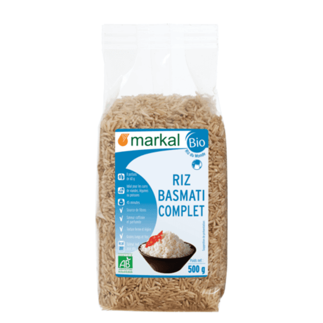 Vollkornbasmatireis, Markal, 500 g*