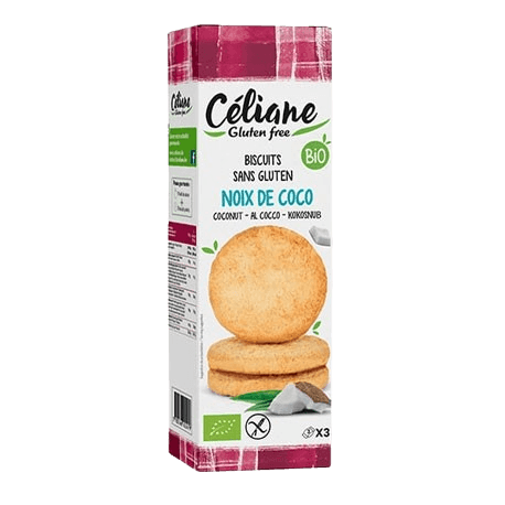 Biscuits Croquants Coco, Céliane Glutenfree, 150 g*