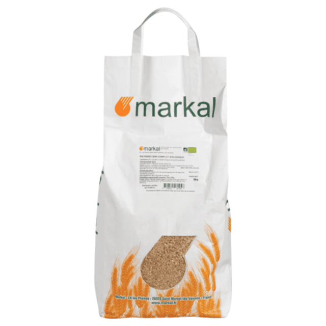Halbvollkorn Rundkornreis, Markal, 5 kg*