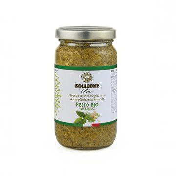 Pesto Au Basilic, Solleone BIO, 140 g*