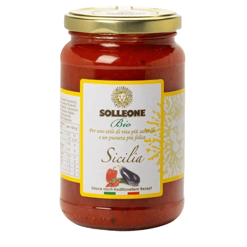 Sizilianische Sauce, Solleone BIO, 340 g*