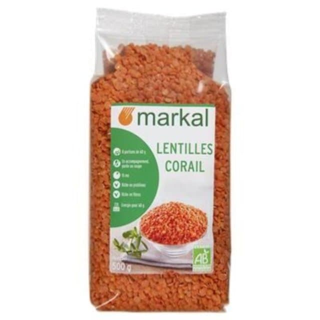 Korallenrote Linsen, Markal, 500 g*