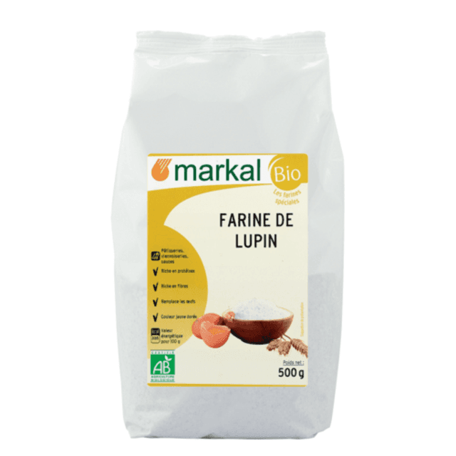 Natürliches Glutenfreies Lupinenmehl, Markal, 500 g*