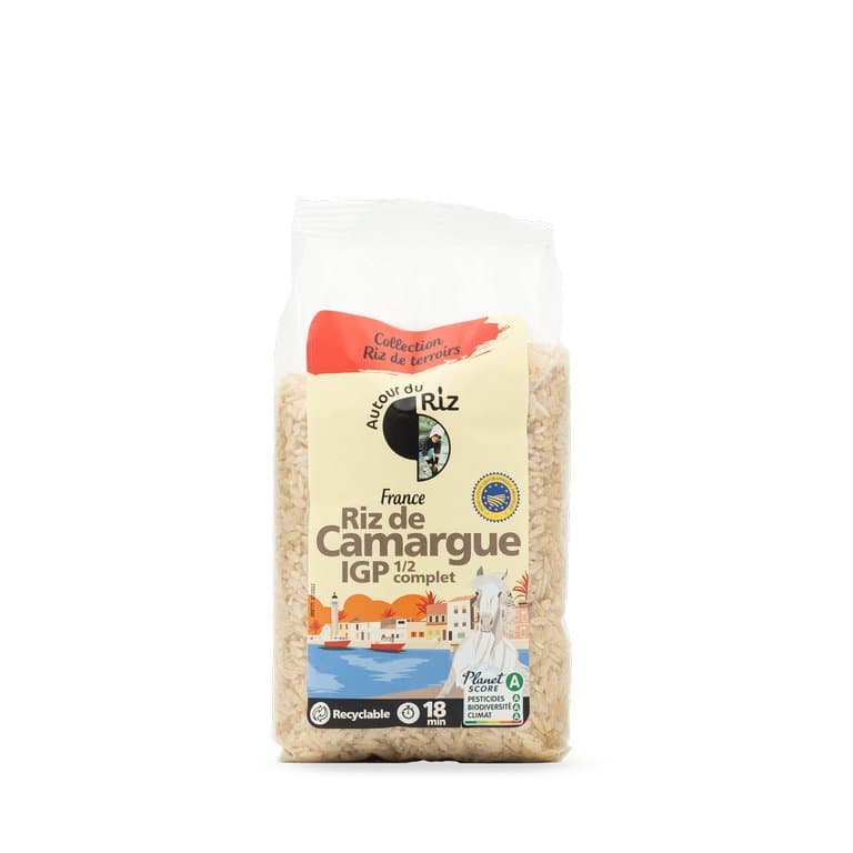 Riz de Camargue 1/2 complet, Autour du Riz, 400 g
