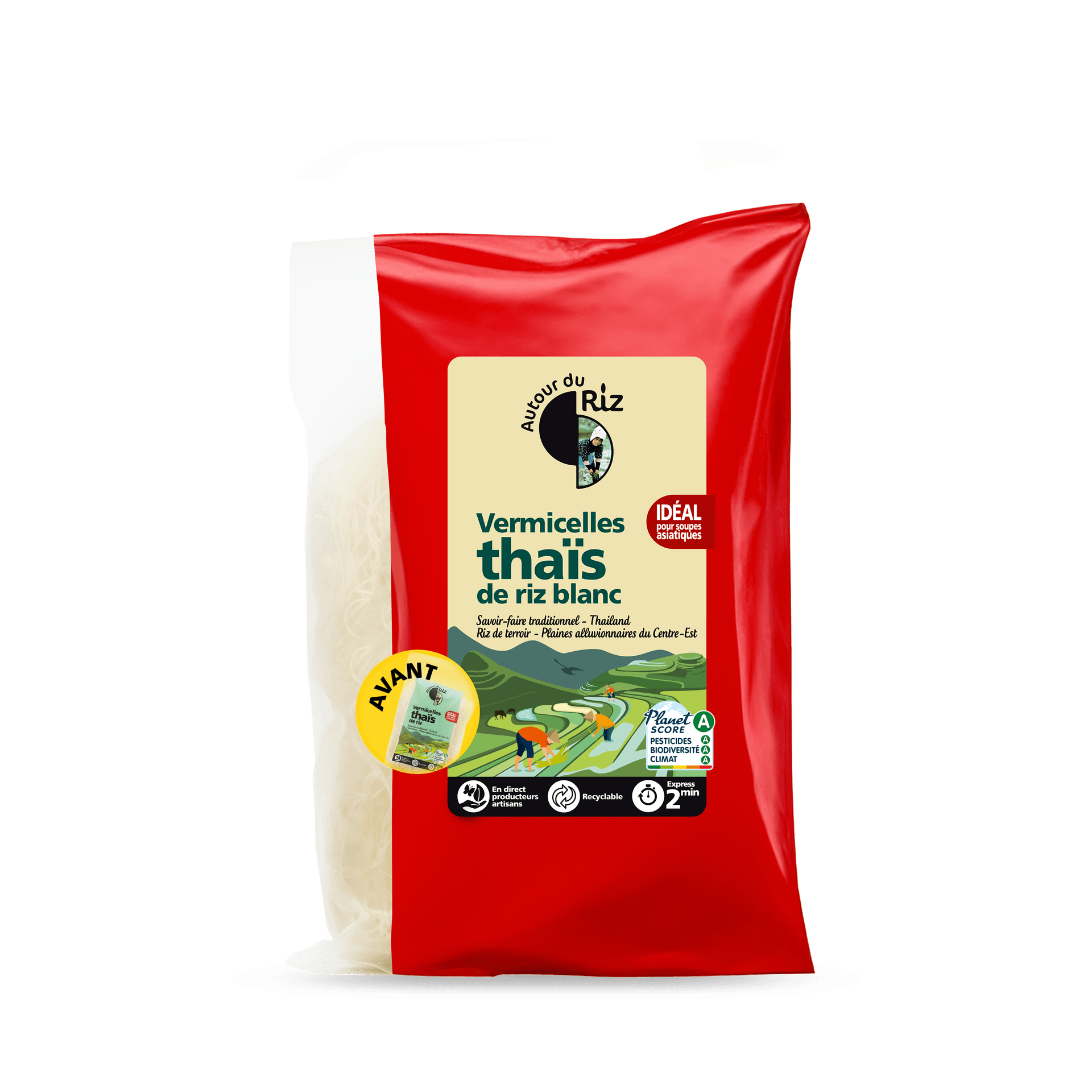 Riz Basmati Blanc Commerce Équitable, Autour Du Riz, 500 g