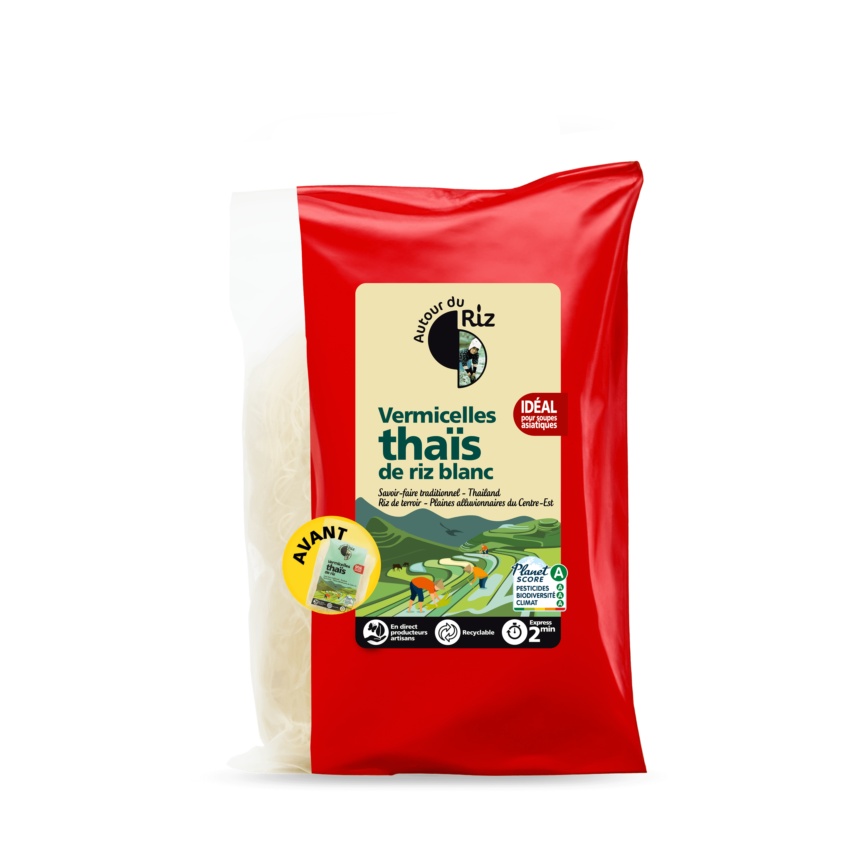 Riz Basmati Blanc Commerce Équitable, Autour Du Riz, 500 g
