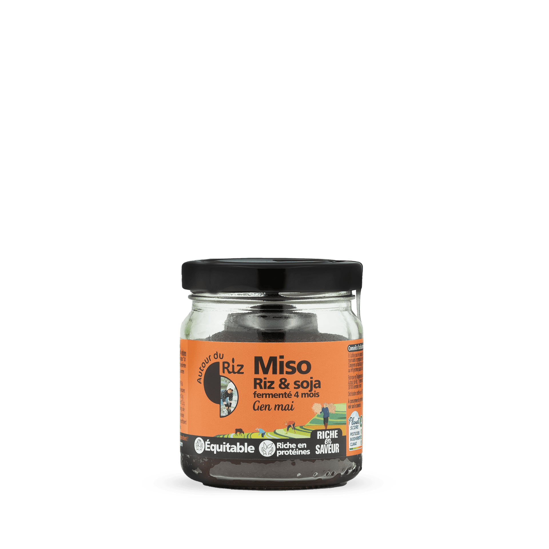 Garniture Pour Mochis Cacahuètes Choco, Autour Du Riz, 100 g