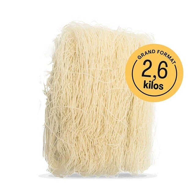 Vermicelles de riz blanc, Autour du Riz, 2.6 kg*