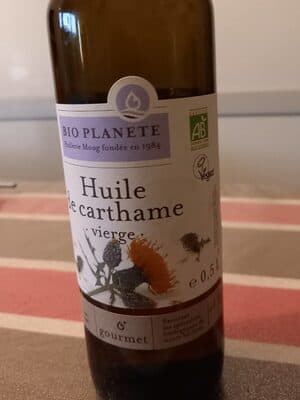 Huile De Carthame Vierge, BIO Planète, 50 cl*