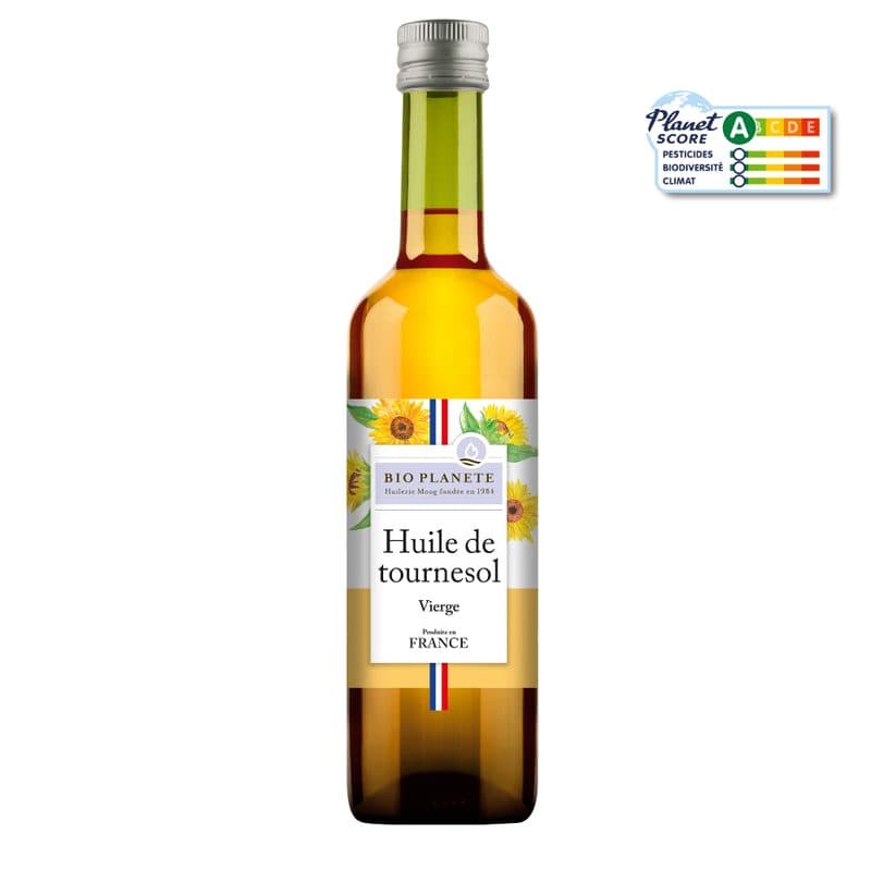 Huile De Tournesol Vierge, BIO Planète, 500 ml*