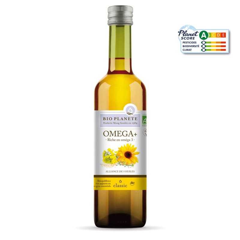 Huile Oméga+, BIO Planète, 500 ml*