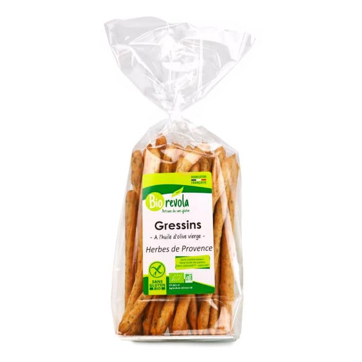 Gressins Aux Herbes De Provence, Biorévola, 100 g*