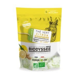 Thé Vert Citron-Gingembre, Biodyssée, 100 g*