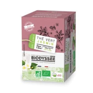 Thé Vert Au Jasmin Oriental, Biodyssée, 20pcs*