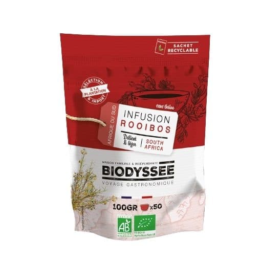 Rooibos Nature D'afrique Du Sud, Biodyssée, 100 g*