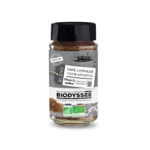 Café Lyophilisé 100% Arabica, Biodyssée, 100 g*