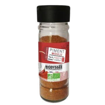 Piment Moulu, Biodyssée, 40 g*