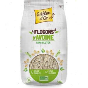 Flocons D'avoine Sans Gluten, Grillon D'or, 500 g*