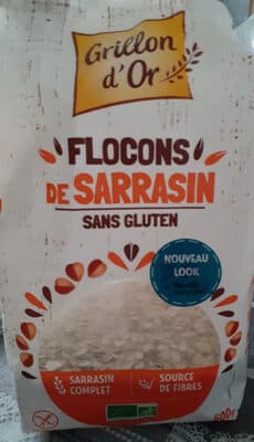 Flocons De Sarrasin Sans Gluten, Grillon D'or, 500 g*