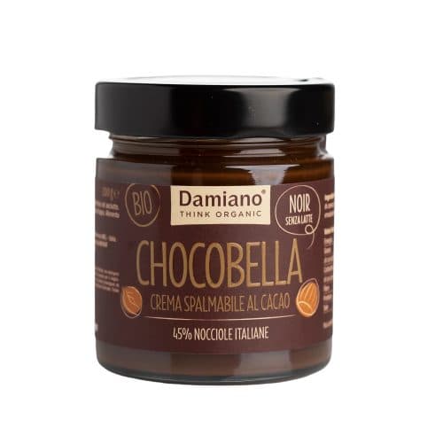 Chocobella Noir Sans Lait Aux 45% De Noisettes Italiennes, Damiano, 200 g*