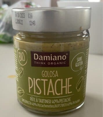 Pâte À Tartiner À La Pistache "golosa", Damiano, 130 g*