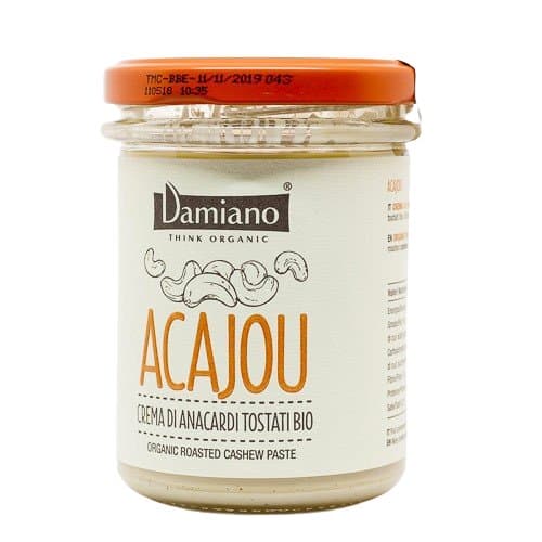 Purée de noix de cajou grillées, Damiano, 275 g*