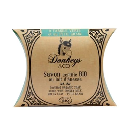 Savon Au Lait D'ânesse À L'argile Verte Et Au Petit Grain, Donkeys & Co, 100 g*